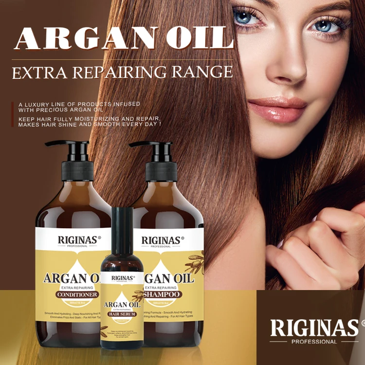 Private Label Hair Growth Serum Organic Argan Oil Hair Serum For All Hair Type