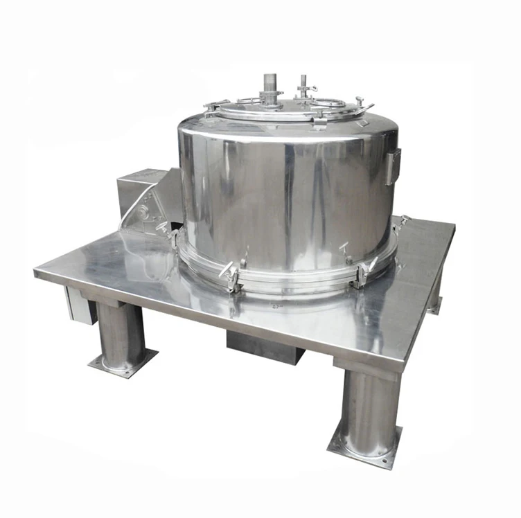 Industrial PS600NC vegetable oil basket salt yeast filter centrifuge for chemicals with CE