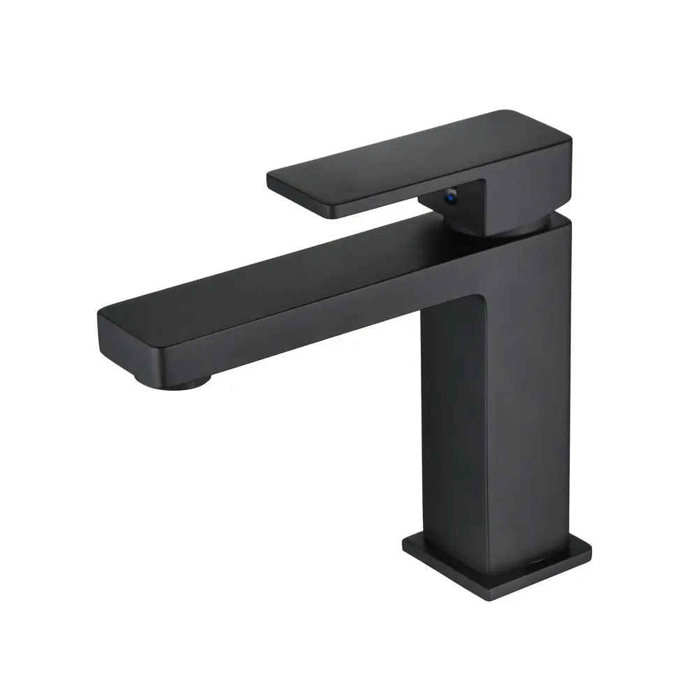Beelee Hot And Cold Luxury Bathroom Basin Waterfall Faucet Single Hole Wash Basin Mixer Taps