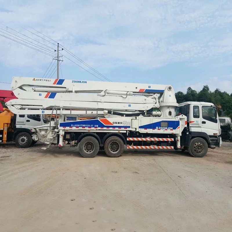Camiones Usados Mezclador Used Isuzu Concrete Placing Pump Trucks 37m For Sale
