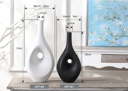 Hot Selling Nordic Style Simple Decoration Home Decor Ceramic Flower Vase