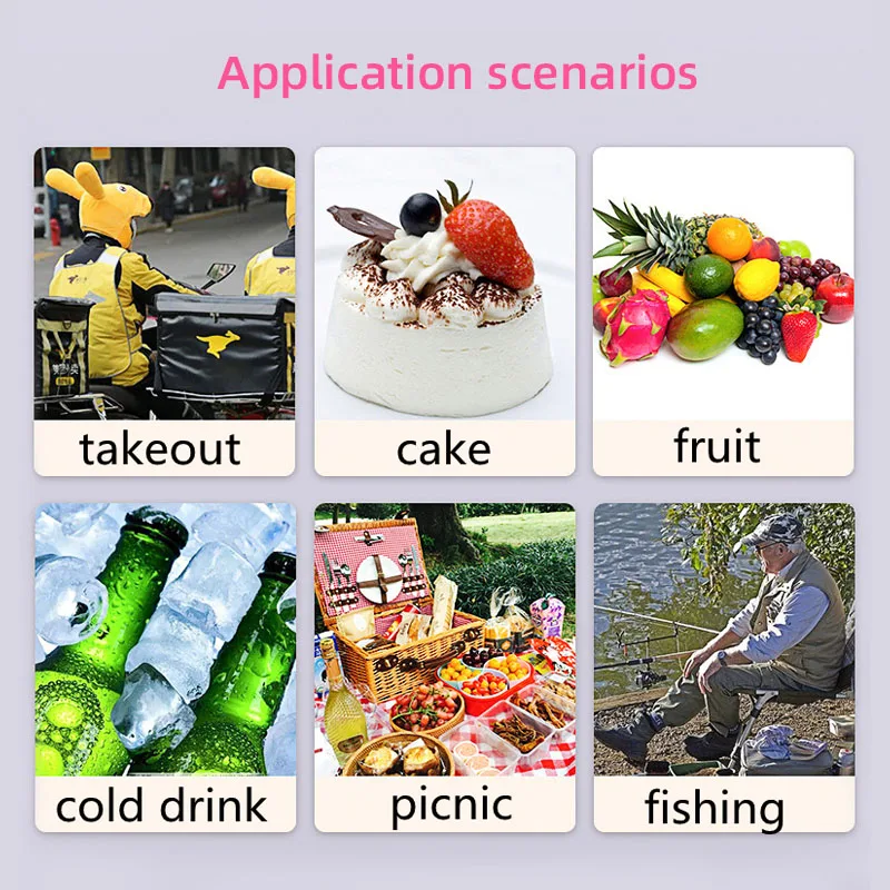 Hot Sale Cooler Bag Insulated Dual Compartment Lunch Bag With Soft Leakproof Liner And Reusable Aluminium Foil