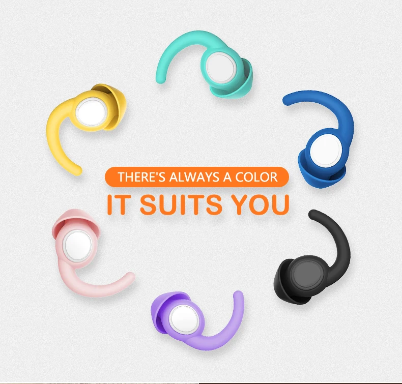 Fashion Spiral Ear Plugs Pack In Box Ear Plugs For Sleeping Noise Reduction