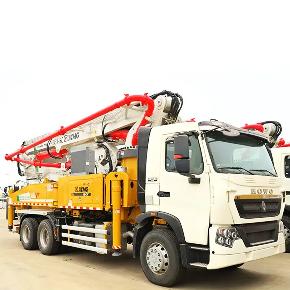 37m 46m Pump Truck Hydraulic System Truck-Mounted Concrete Boom Pump Used Concrete Pump Truck