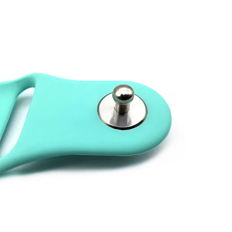 Stainless steel custom Round Head press rivet back ball stud for rubber strap