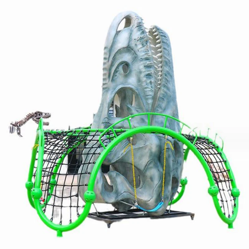 Children Outdoor Galvanized Steel Metal Swing for Amusement Park (QTL-3701)