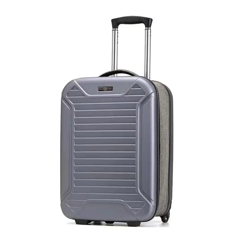 Luggage Expandable Suitcase ABS with TSA Lock Spinner Carry on Foldable luggage trolley luggage