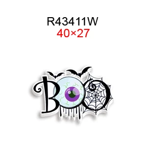 Halloween leopard print Resin planar embellishments for holiday gift  phone case DIY holiday  Decorations Resin planar  flatback