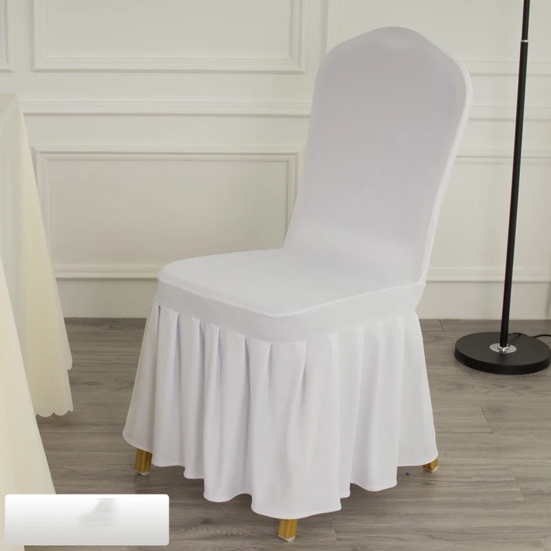 Однотонные Чехлы для Бальных стульев, чехлы для банкетных стульев, белый чехол для свадебного декора, стул