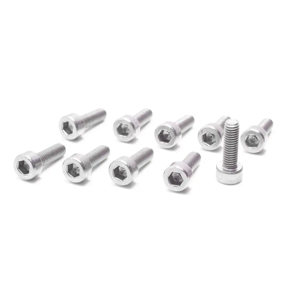 Cylinder high strength flat head titanium manufacturers 6mm stainless steel hex socket allen bolts