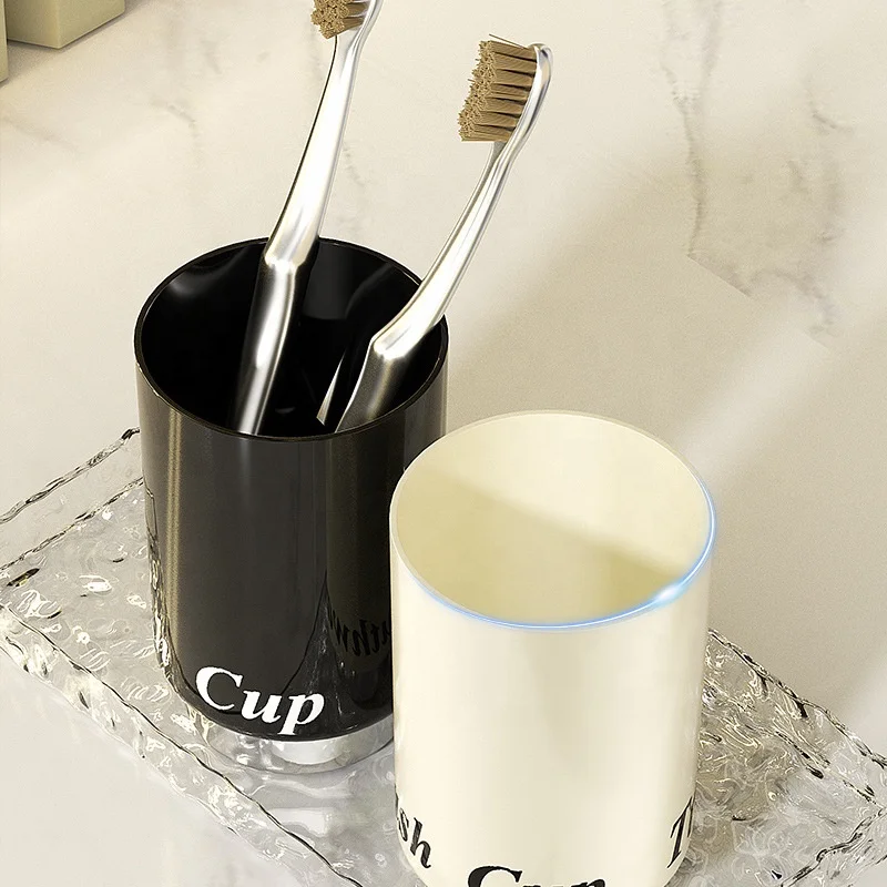 Wholesale Chinese Mouthwash Travel Portable Plastic toothbrush toothpaste holder Wash Cup