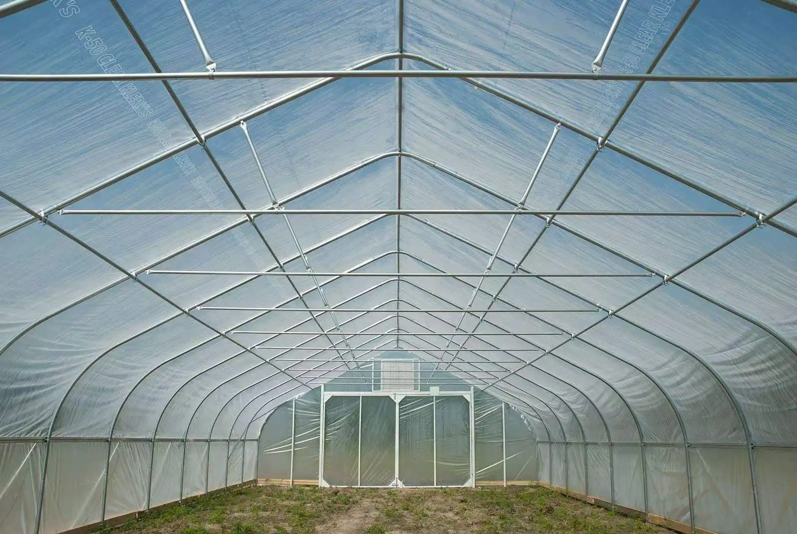 Gothic high tunnel greenhouse container for plants greenhouse farming single span/tunnel greenhouse