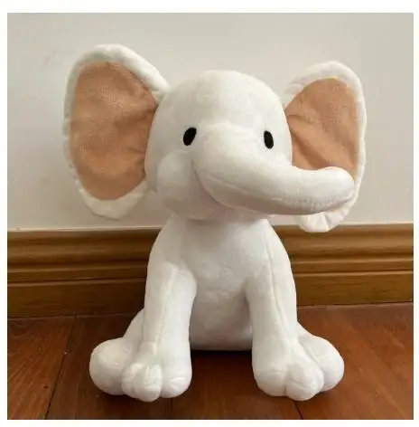 Bedtime Originals Twinkle Toes Pink Elephant Plush Toys Stuffed Choo Choo Express Plush Elephant Toys Humphrey Dolls Nursery