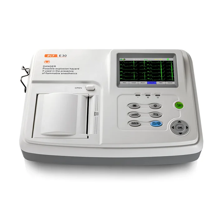 
Accuracy digital portable ecg machine electrocardiograph 3 channel 