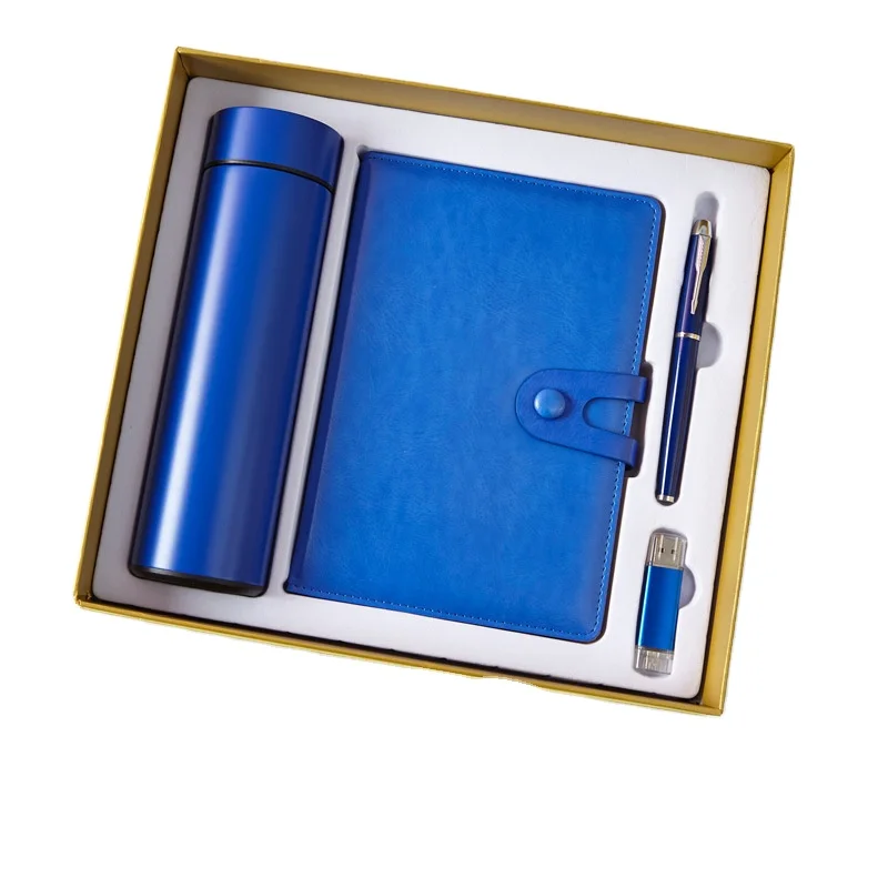 Luxury Promotional Men Business Company 8 pieces in 1 set Corporate Gift Set