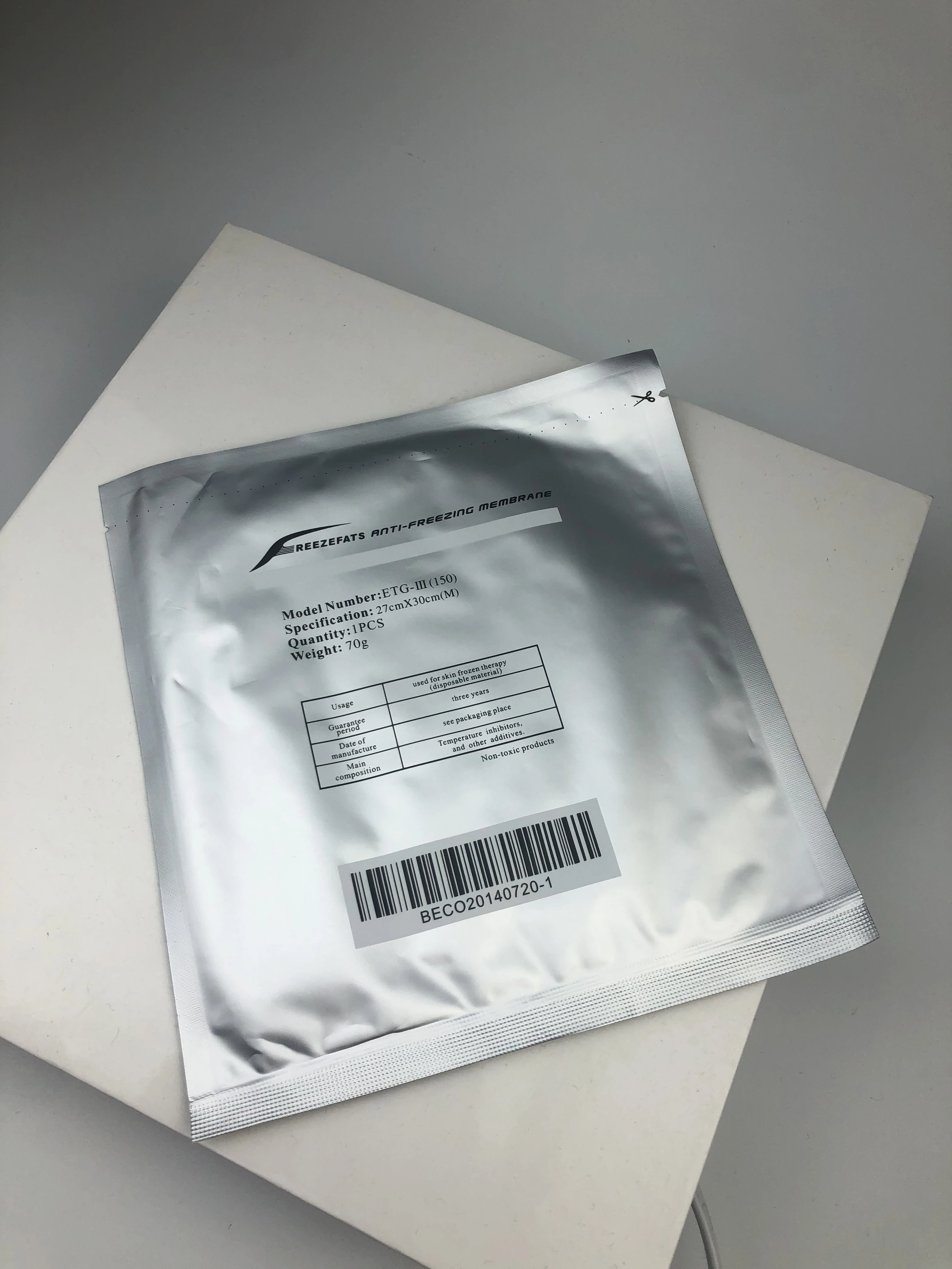 Professional Anti Freeze Membrane Cryolipolysis Pad  Fat Freeze  Anti Membrane Slimming Weight Loss 27*30cm