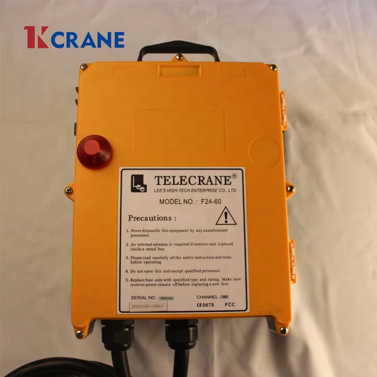 Joystick remote Control F24-60 Radio Remote Controller With 40 Control Contactors