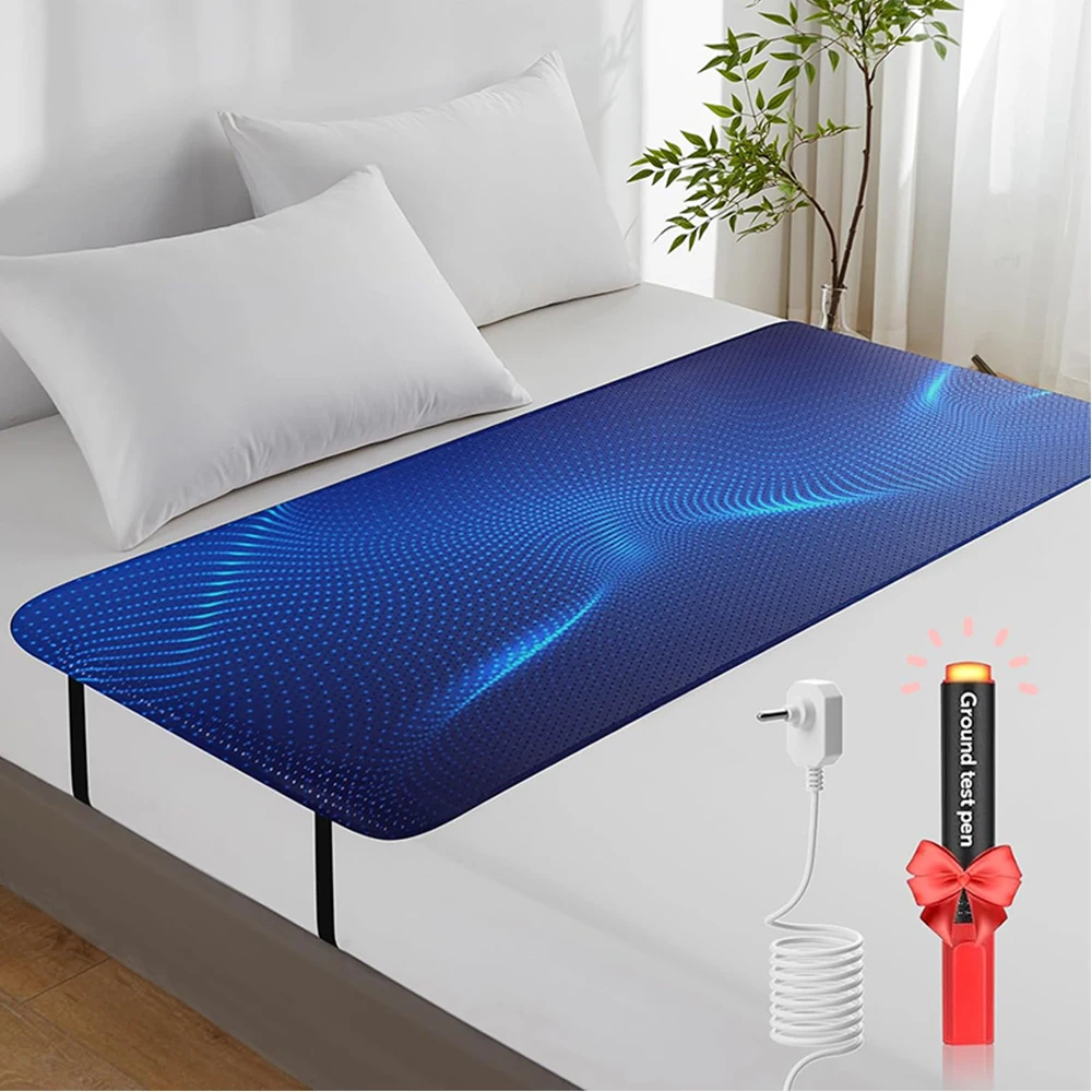 grounding mat earthing s best grounding mats for earthing Queen Bed Earthing Therapy Grounding Mat Grounding Sheets