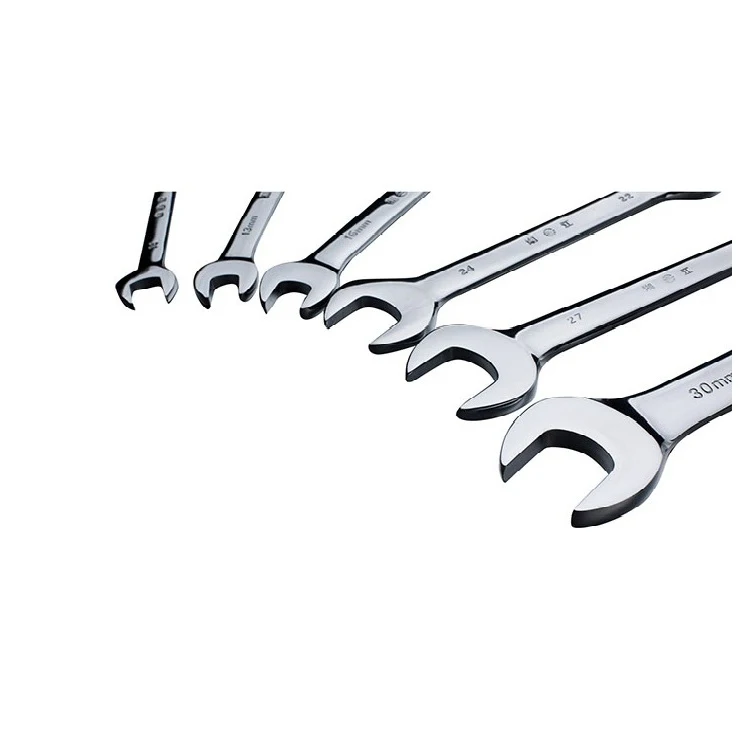 Set of 12pcs Car Repair Tools Fixed Head Combination Ratchet Wrench Torque Spanner Kit