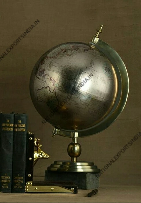 Geographical Instrument Teaching Education Rotating World Map Globe For Kids Learn
