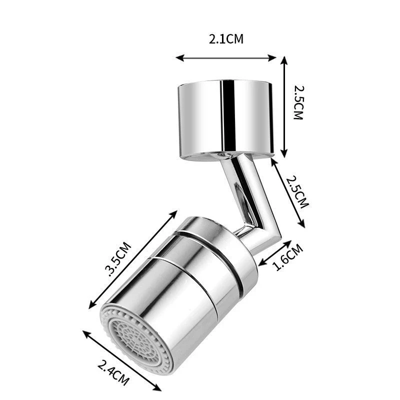 Universal 360 Rotate Kitchen Faucet Extender Aerator Plastic Splash Filter Kitchen Washbasin Faucet Bubbler Nozzle