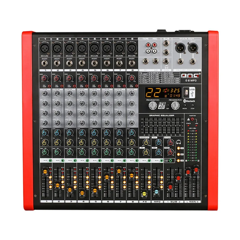 BMG E-16 MP3 16-канальный видеорегистратор с консоль usb Аудио Звук отладку музыка производство этап профессионального