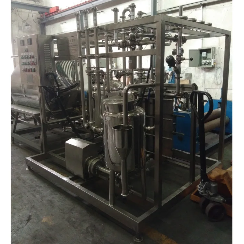 High Quality Full Automatic Plate Htst Pasteurizer