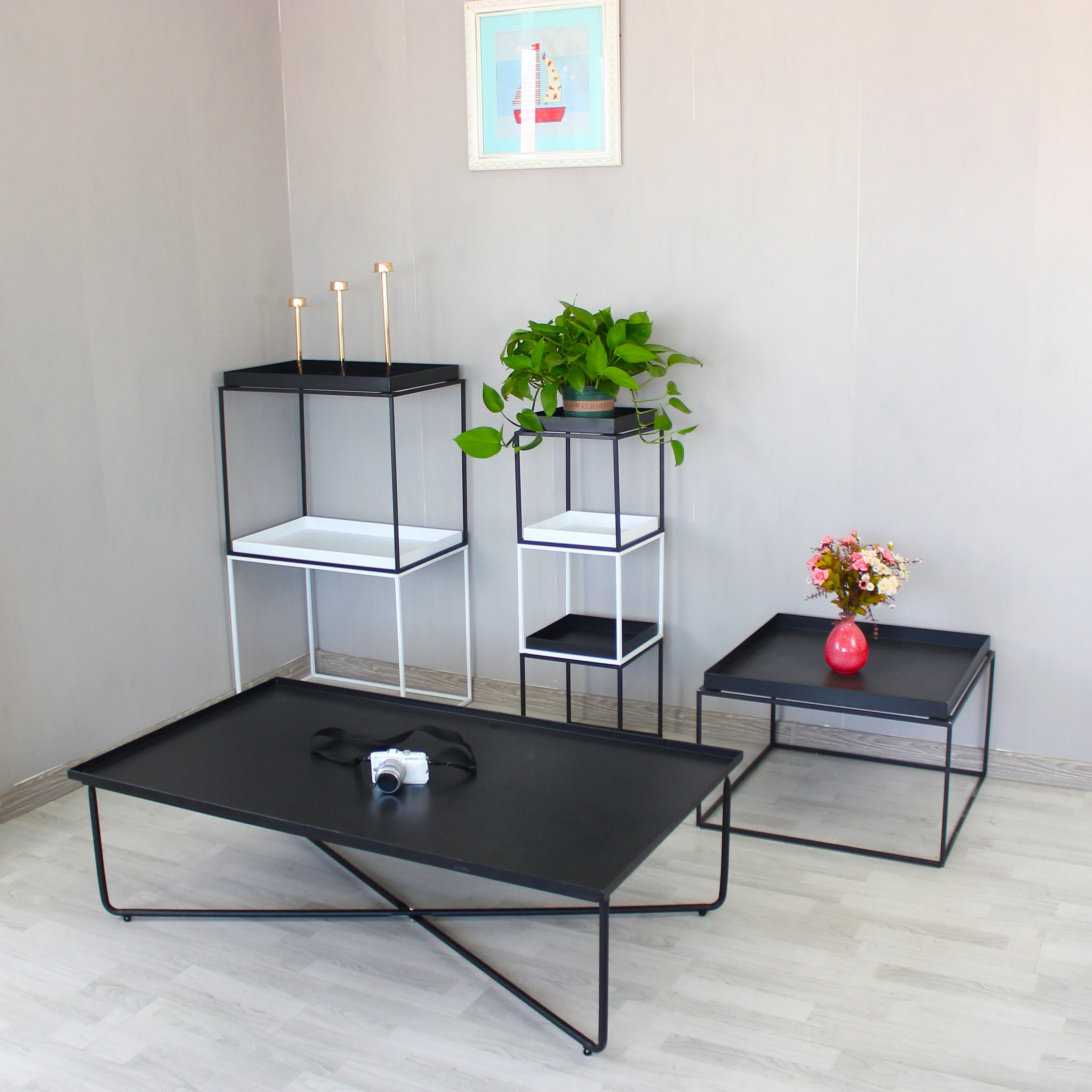 Wholesale cheap 2022 fashionable Design living room coffee Table with small package