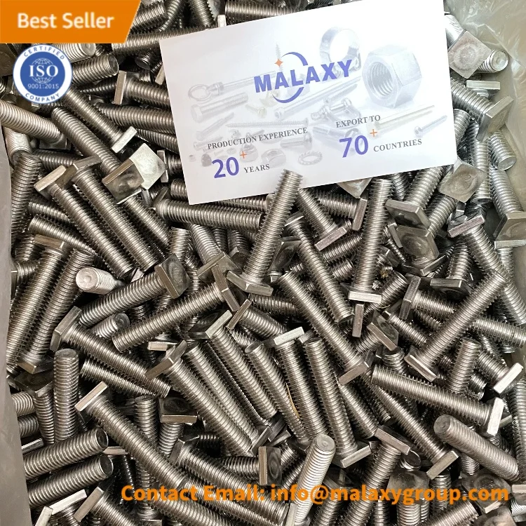 MALAXY T- 5-16-24 T Square Head Bolts