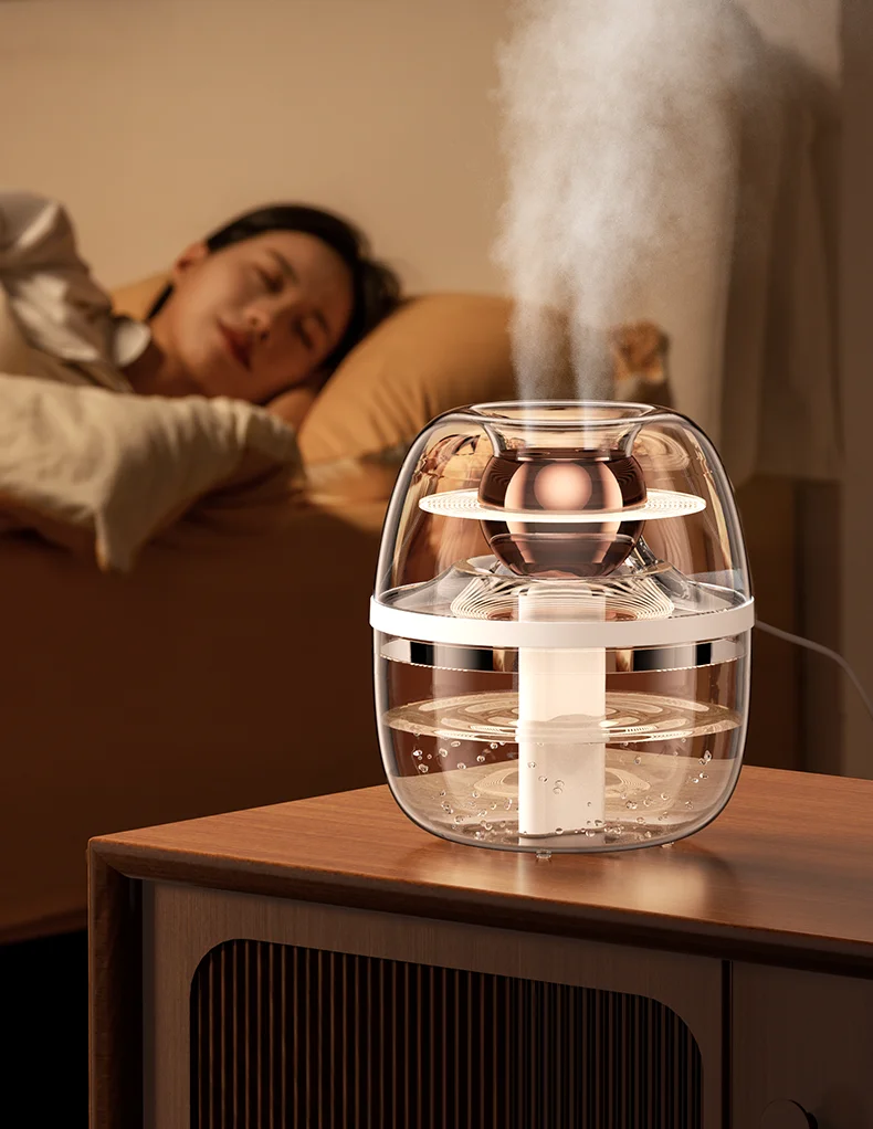3L Large  Capacity Air mini diffuser USB humidifier water mist humidifier with colorful light strong fogging Humidificador