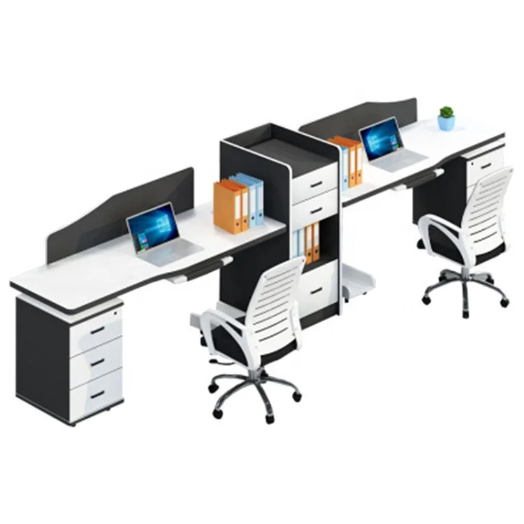 
 Modular 2 people side by side desk and table workstations workstation office desk modern office workstation  