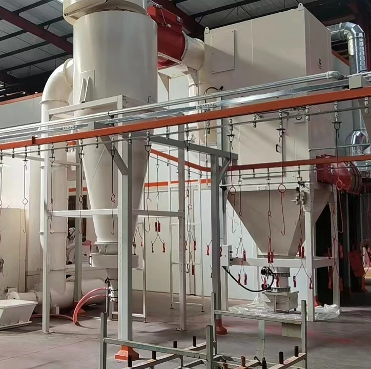 Full Automatic Spray Machines  Powder Coating Line System with Grating System