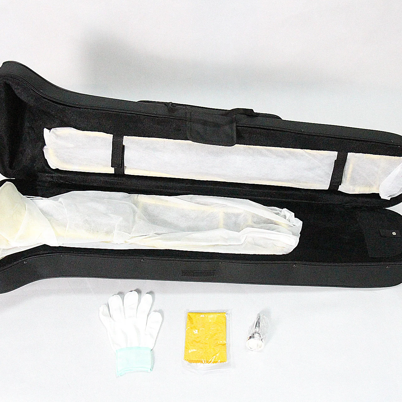 High-end Gold Lacquered Trombone Bb Tone Tenor Trombone Instrument With Case Cheap Wholesale Trombone