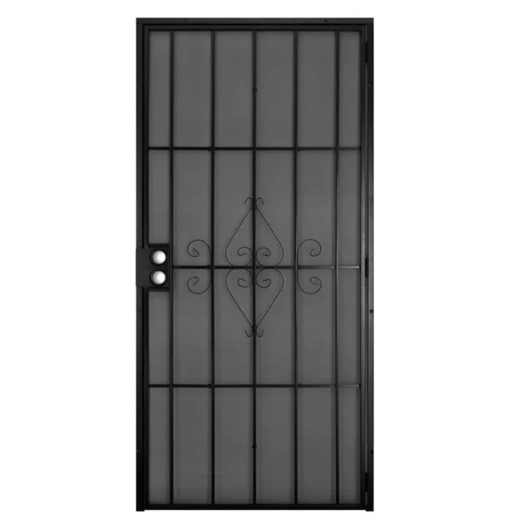 Cheap price doors for houses 2021 Modern Wholesale Design Main Metal Exterior Bulletproof Security Doors