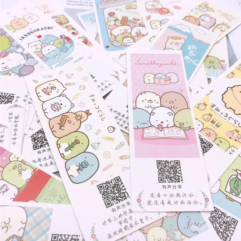 Custom Anime Demon Slayer Kimetsu No Yaiba Bookmarks Message Card Book Notes Paper Page