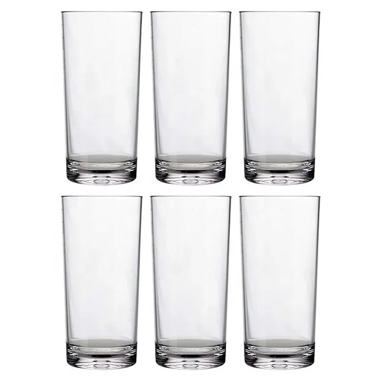 High quality multipurpose customized acrylic cans cup and acrylic cups for gin coffe cup acrylic