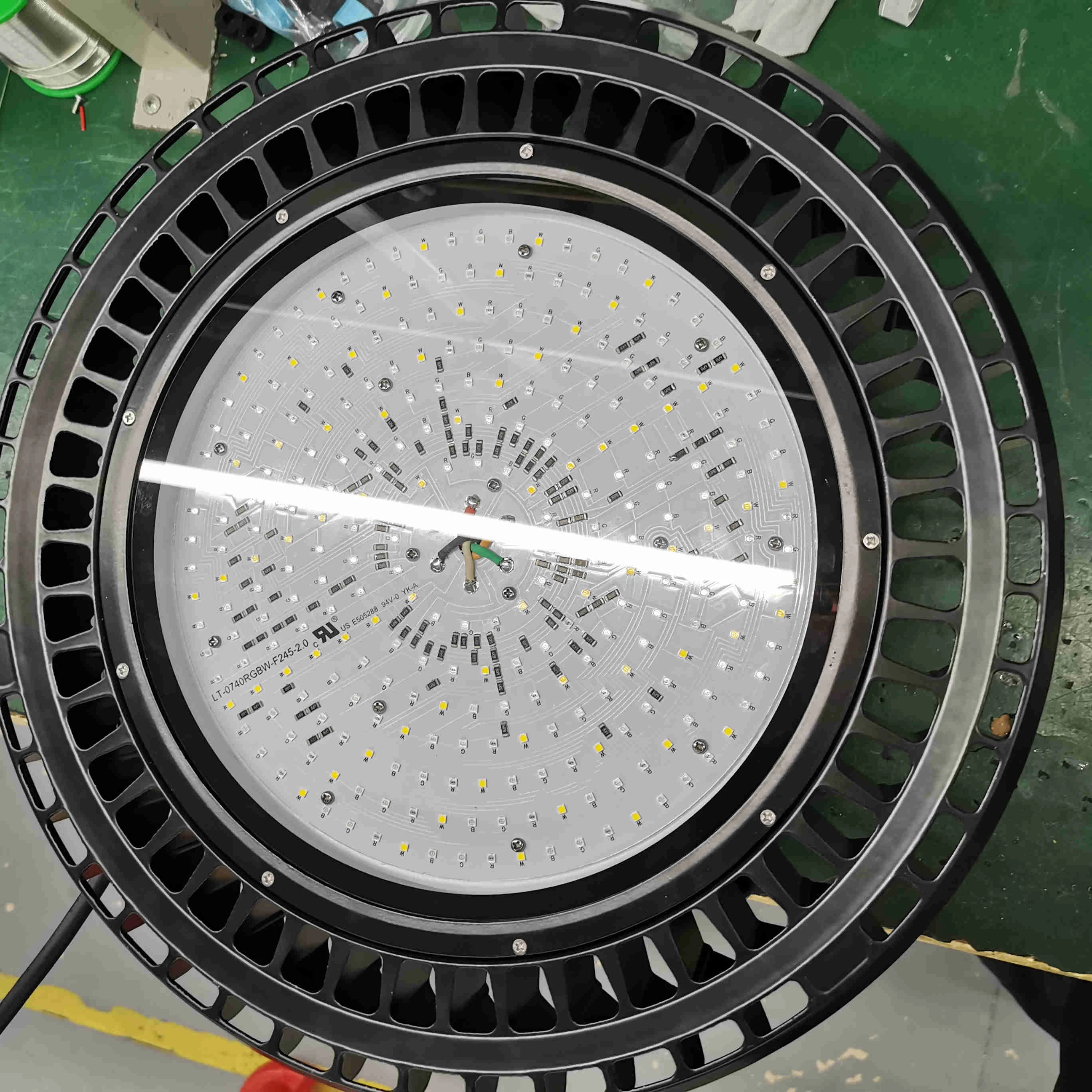 OEM Highbay Commercial Industrial Lighting Supermarket Workshop UFO LED high bay lights