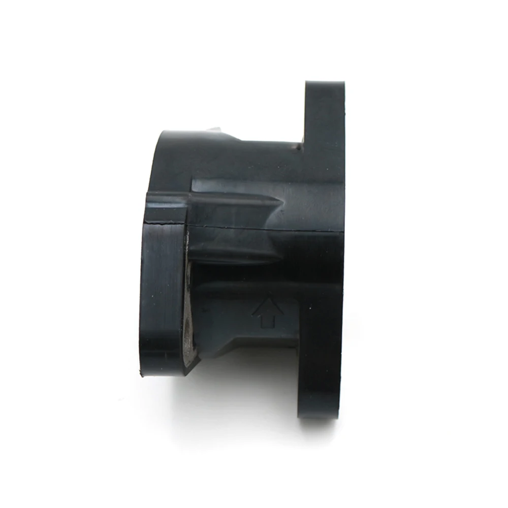 Black Rubber Carburetor Manifold Interface Intake Pipe Adapter For Yamaha Warrior 350 YFM350X