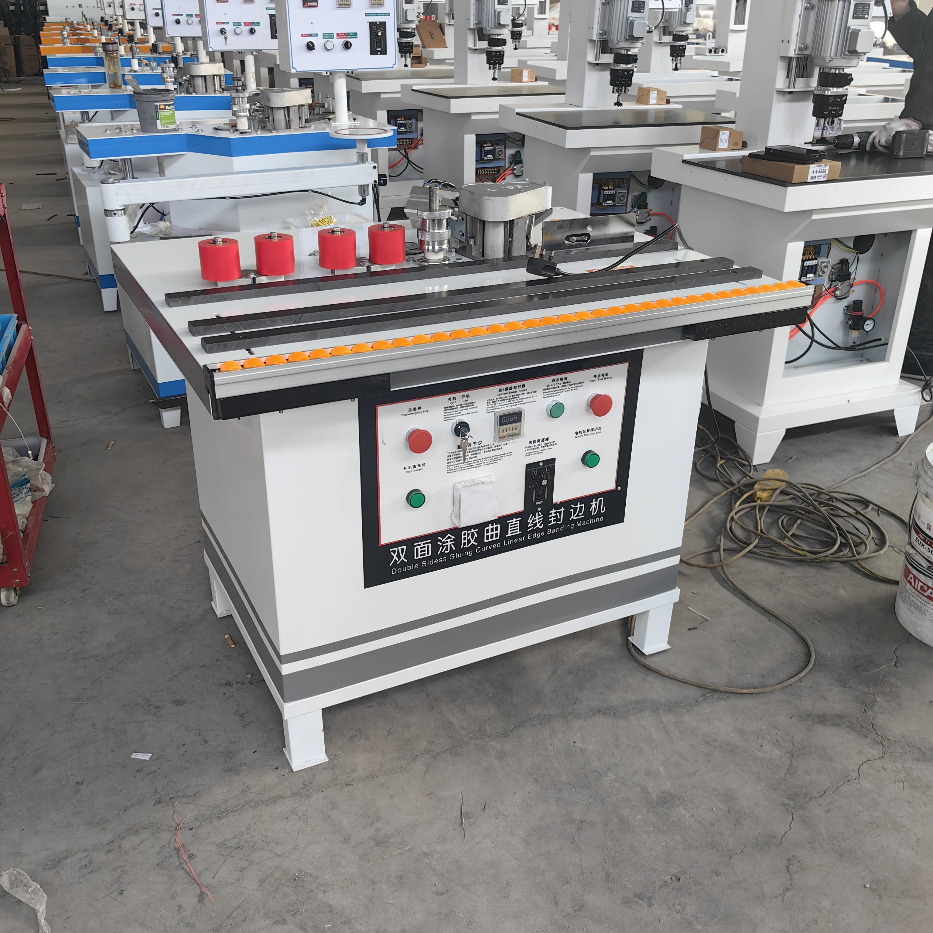 Hot sell Double Side Gluing Machine Edge Banding Machine for MDF