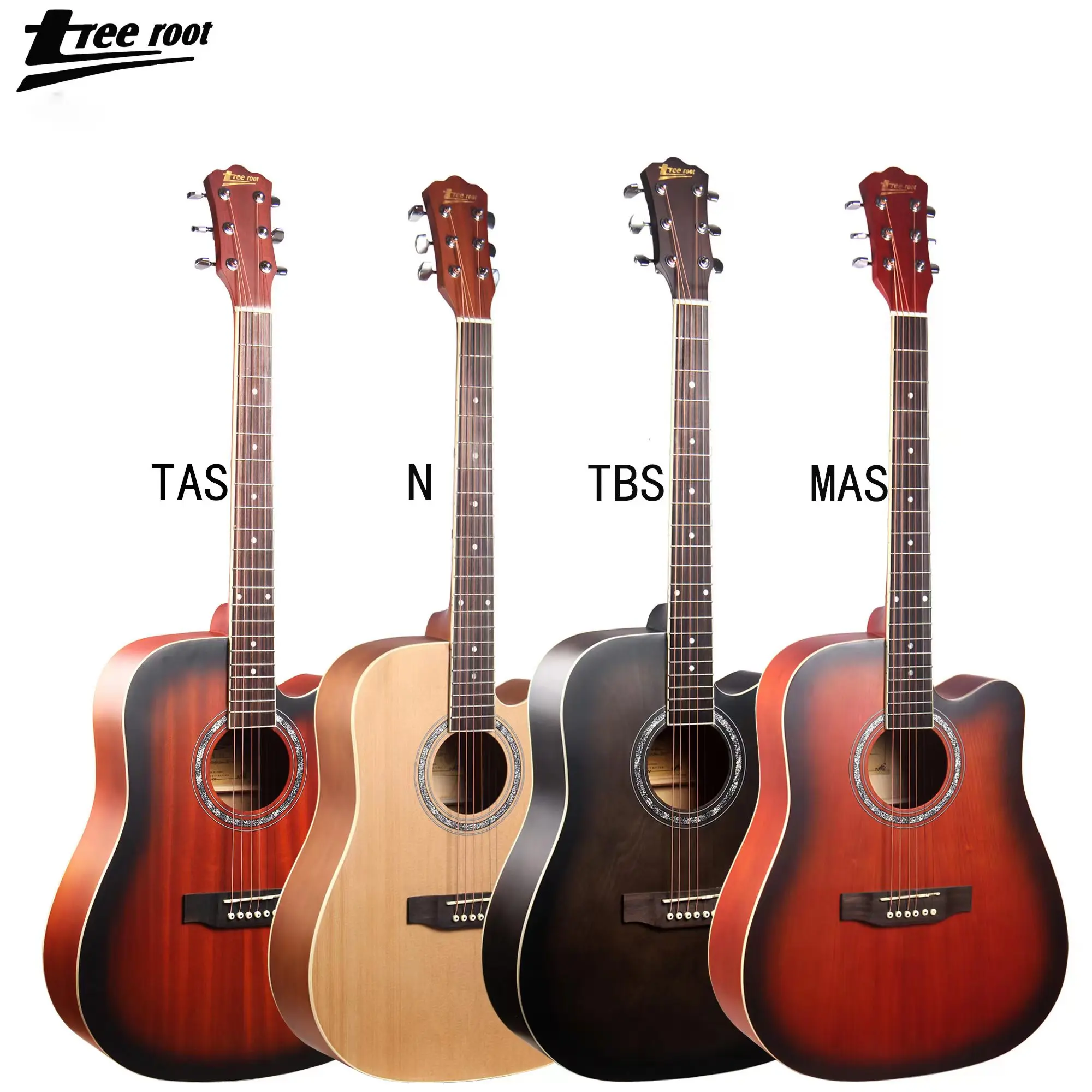 Manufacturer Spruce Linden Wood 41 Inch Stringed Instruments Guitare Electro Acoustic Guitar With Matte FinishingFor Beginners