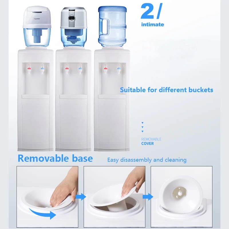 Household water dispenser Bottom Load Hot and Cold Water Dispenser with Automatic Pump Rack Dispenser
