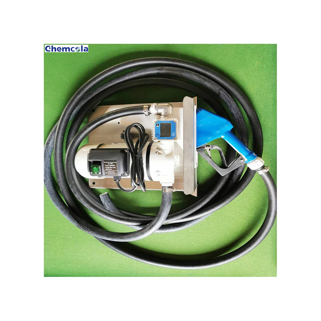 30LPM 115V AC DC IBC tank urea solution chemical electric fuel pump dispenser oil def urea