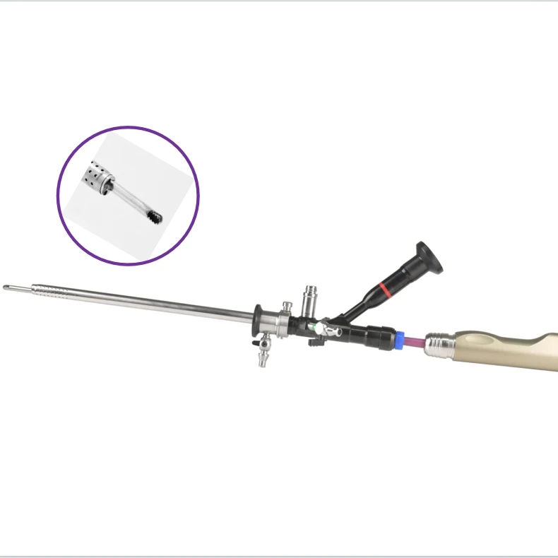 SUODE hysteroscopic tissue removal device instrauterine shaver morcellator cutting hysteroscope power system blade