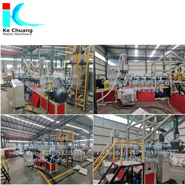 PS PC Sheet  Board Plastic Sheet  making machine extrusion production line