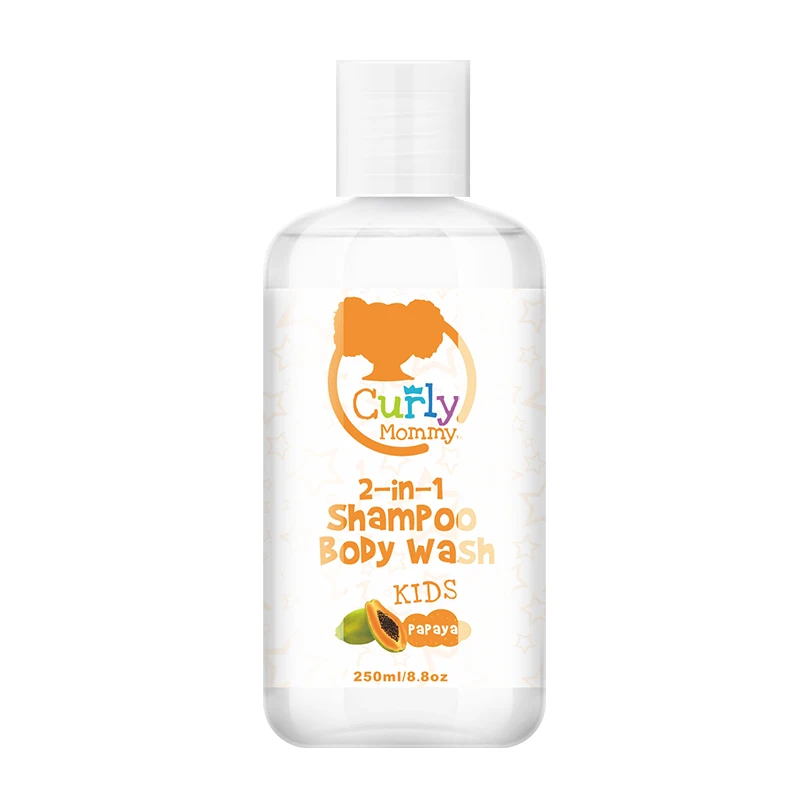  CURLYMOMMY натуральный заказной уход за кожей papaya детский гель для