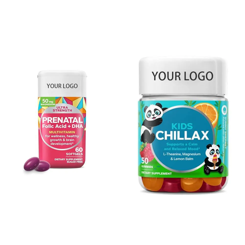 OEM ODM OBM Prenatal multivitamin soft capsules and male multivitamins nutrition gummies