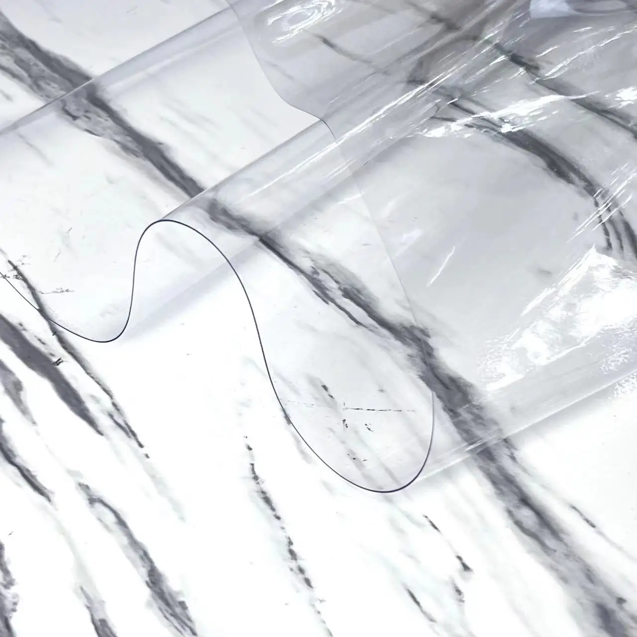 2022 popular super clear retractable pvc film for kitchen cabinets