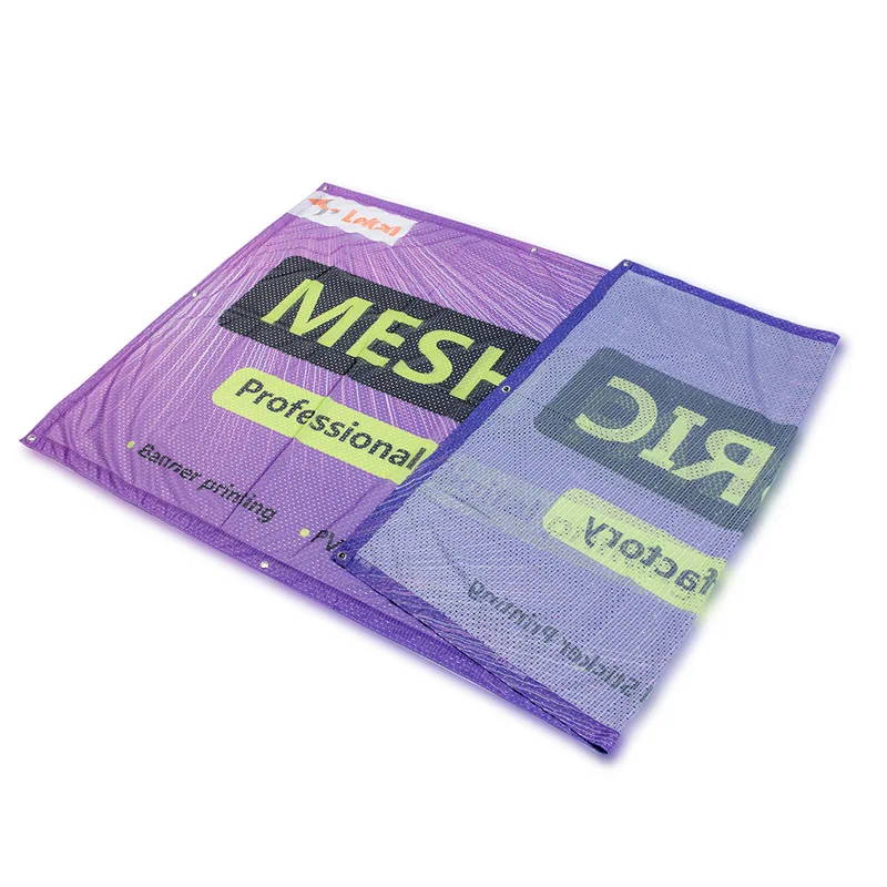 FlagsPrint Custom Fabric Banners Digital Printing Mesh Banner Large Outdoor Business Advertising Sports Exhibition Mesh Banner