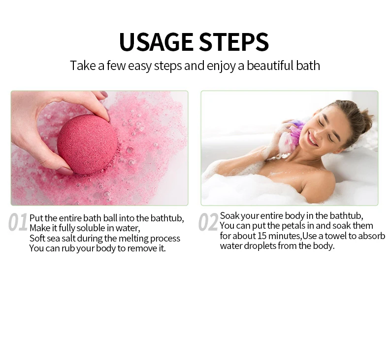 Hot selling baby children toys attractive colorful custom logo rose bath bombs private label surprise bubble bath