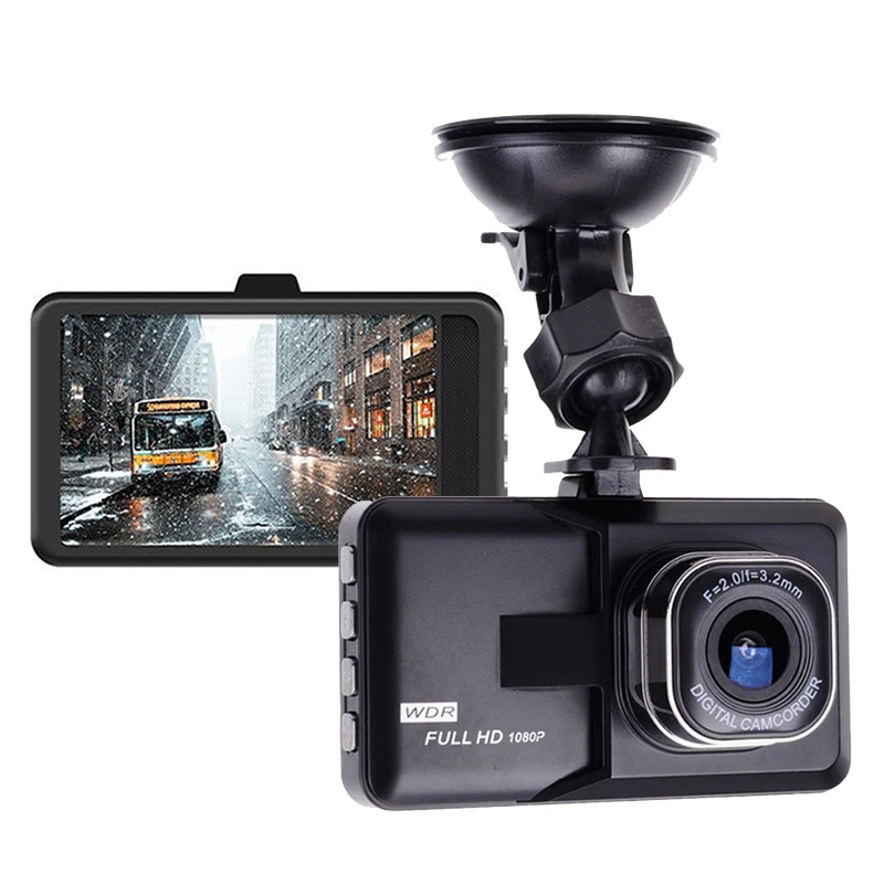 G30 2.4inch 1080p Dash Cam Video Recorder Manual Car Camera DVR Camera Parking Recorder G-sensor IR Night Vision Dashcam